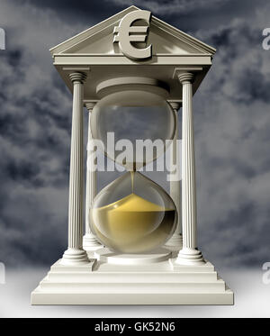 Établissement de crédit banque service Banque D'Images