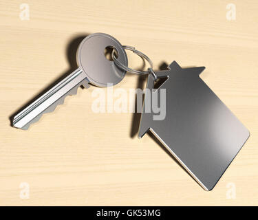 Modèle de bâtiment de maison Banque D'Images