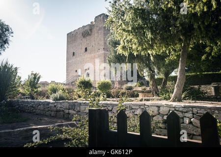 Château de colosse à Chypre. Banque D'Images