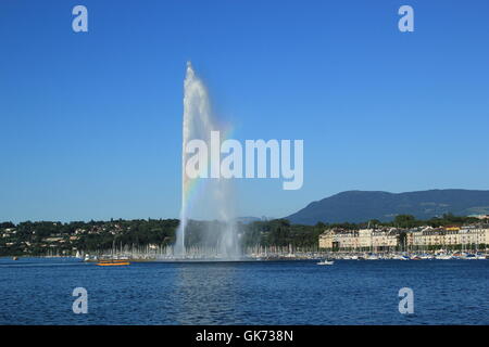 Arc-en-ciel suisse Swiss Banque D'Images