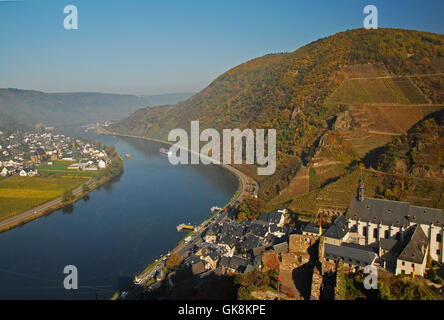 Vineyard mosel place Banque D'Images