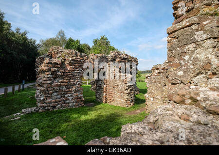 Roman Bath House demeure Banque D'Images