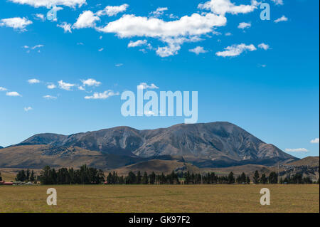 Paysage étrange de la colline du Château dans les Alpes du Sud, Arthur's Pass, île du sud de la Nouvelle-Zélande Banque D'Images