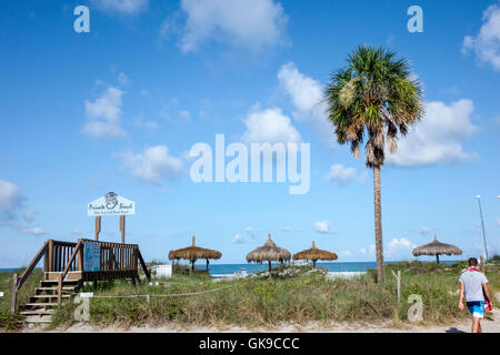 Floride,Sud,Golfe du Mexique,Côte du Golfe,Anna Maria Barrier Island,Bradenton Beach,Silver Surf Gulf Beach Resort,hôtel hôtels motels inn motel, Banque D'Images