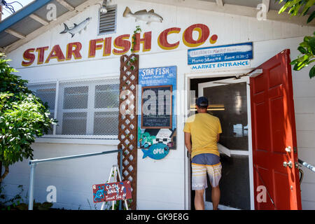 Floride, Sud, Golfe du Mexique, Cortez, village de pêche historique, Star Fish Company, restaurant restaurants repas manger dehors café cafés bistrot, Waterfr Banque D'Images