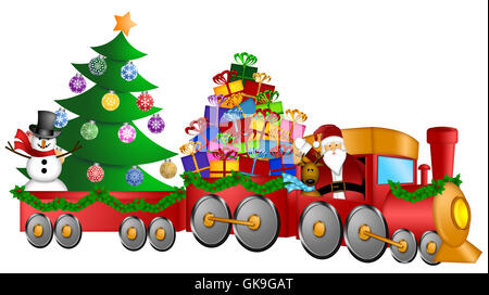 Holly quitte le Snowman Banque D'Images