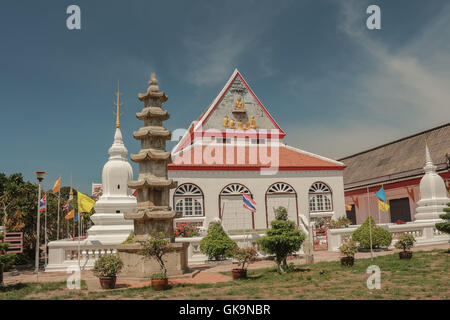 Temple, Middle Temple Rivas Songkhla en Thaïlande. Banque D'Images