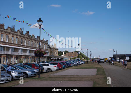 Journée d'été en Angleterre dans le Suffolk Aldeburgh Banque D'Images