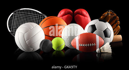 Boules dans le sport 2 Banque D'Images