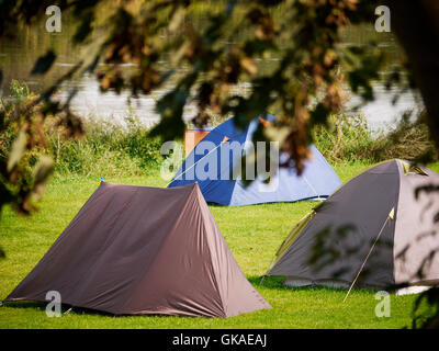 Camping Banque D'Images