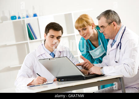 Médecin Médecin medic Banque D'Images