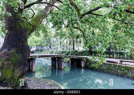 Yongjia County ville Rock, Wenzhou City, Zhejiang Province, Lishui Street Banque D'Images