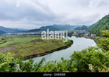 Kai Zhejiang Village Xiashan Banque D'Images