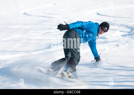 snowboarder Banque D'Images