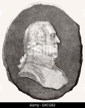 Adam Smith, 1723-1790, un philosophe moral écossais Banque D'Images