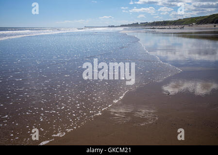 Seaham Beach, comté de Durham, Royaume-Uni Banque D'Images