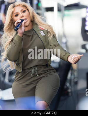 Habari effectue en répétition sur NBC's aujourd'hui du Rockefeller Plaza comprend : Lil Kim Où : New York, New York, United States Quand : 20 mai 2016 Banque D'Images