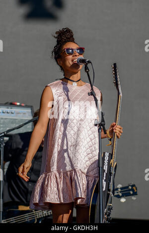 Lianne La Havas à Boardmasters 2016 Banque D'Images