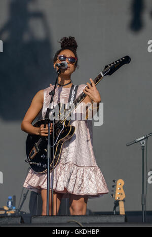 Lianne La Havas à Boardmasters 2016 Banque D'Images