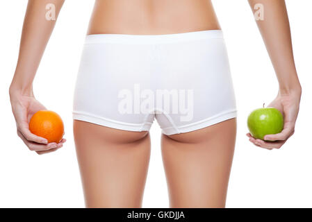 main de jambes de femme Banque D'Images