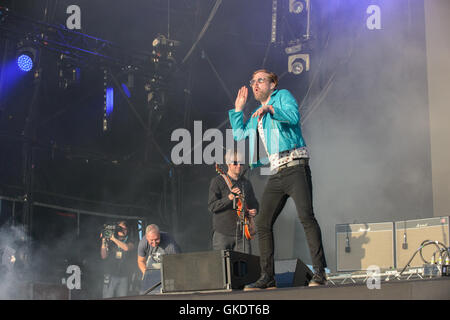 Kaiser Cheifs au Festival Boardmasters, Cornwall 2016 Banque D'Images