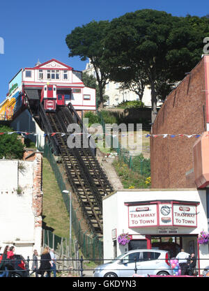 Tramway Scarborough Banque D'Images