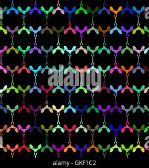 Vector background avec lumières colorées Illustration de Vecteur