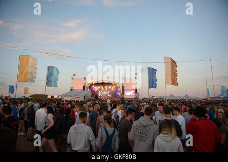 Kaiser Cheifs au Festival Boardmasters, Cornwall 2016 Banque D'Images