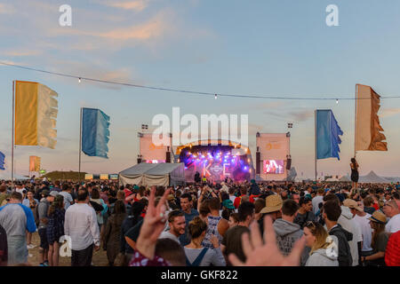 Kaiser Cheifs au Festival Boardmasters, Cornwall 2016 Banque D'Images