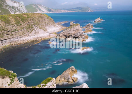 Mupe Bay, Dorset, Angleterre, Royaume-Uni Banque D'Images