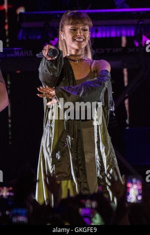 Wantagh, NY, USA. 20e Août 2016. sur scène pour 2016 Billboard Hot 100 Festival - SAM, Nikon at Jones Beach Theater, Wantagh, NY 20 août 2016. Crédit : Steven Ferdman/Everett Collection/Alamy Live News Banque D'Images