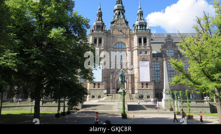 STOCKHOLM - musée nordique sur l'île Djurgarden, dans le centre de Stockholm. Photo Tony Gale Banque D'Images