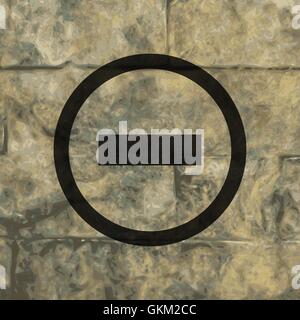 Moins. Télévision web moderne et de l'espace pour votre texte. Illustration de Vecteur