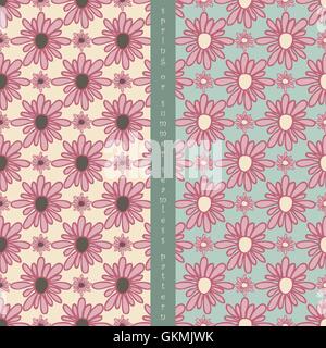 Jeu de modèle sans couture Illustration de Vecteur