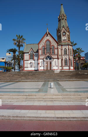 Catedral de San Marcos historique à Arica, au nord du Chili. Banque D'Images