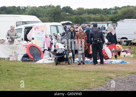 Boreham car boot sale UK Angleterre Essex Banque D'Images