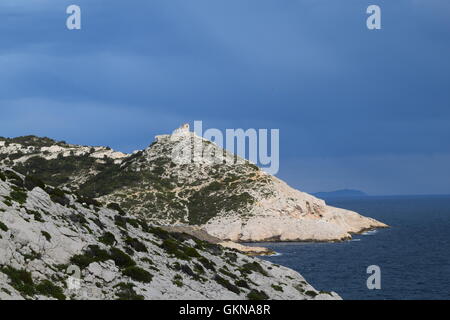 Calanques des Calanques - Marseille Banque D'Images