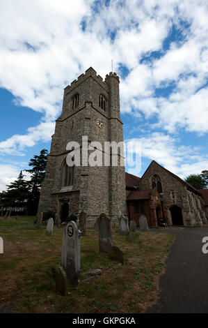 Église Saint Clements, Leigh-on-Sea, Essex, Angleterre, Royaume-Uni Banque D'Images