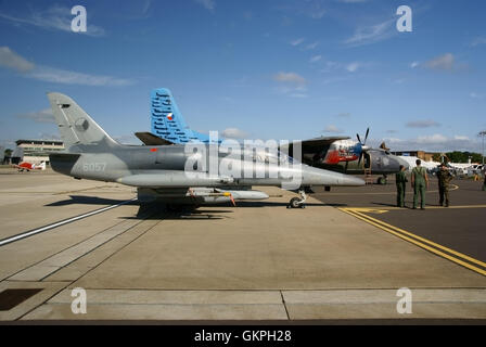 L'Armée de l'air tchèque Aero L-159 ALCA Banque D'Images