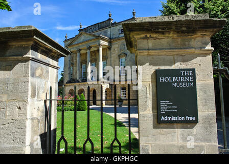 La baignoire Holburne Museum dans le Somerset England UK Banque D'Images