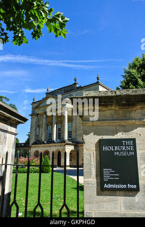 La baignoire Holburne Museum dans le Somerset England UK Banque D'Images