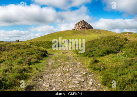 DUnkery Beacon, le point le plus haut du parc national d'Exmoor à Somerset Banque D'Images