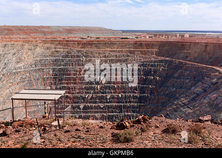 La mine d'or à ciel ouvert, Gwalia Australie Occidentale Banque D'Images