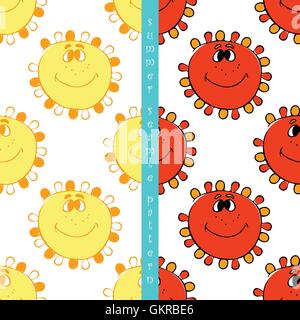 Ensemble d'été modèle transparent Illustration de Vecteur