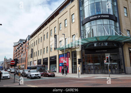 House of Fraser à Victoria Square Shopping Centre belfast city centre Banque D'Images