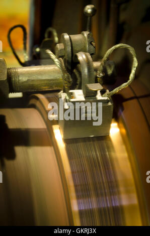 Pinceaux et de l'armature de générateur de l'électricité, l'énergie hydraulique, système Pupu Takaka, district de Tasmanie, île du Sud, Nouvelle-Zélande Banque D'Images