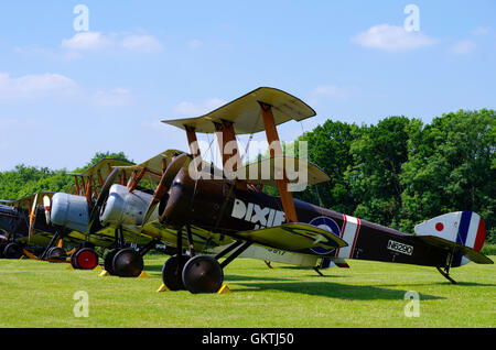 Shuttleworth Collection Soopwith Triplane N6290, Dixie II Banque D'Images