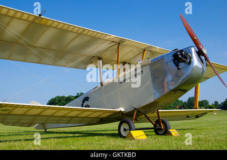 Hawker Cygnet G-CAMM, à l'aérodrome de Shuttleworth Biggleswade, Banque D'Images