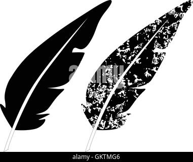Plume Illustration de Vecteur