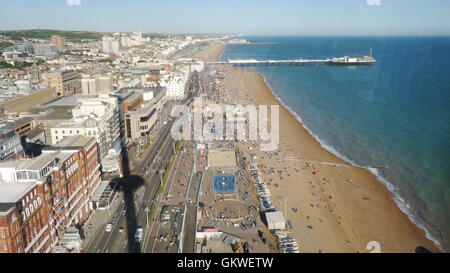 Vue depuis le Brighton j360 Banque D'Images